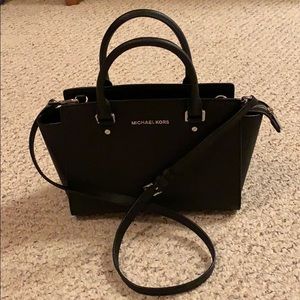Michael Kors Medium Selma Black/Silver